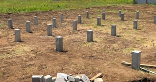 Фундамент на забивных жб сваях под ключ в Чебаркуле - фундамент из забивных железобетонных свай цена от 3124 руб/м2